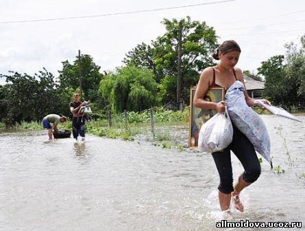 Наводнение в Молдове