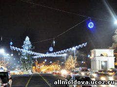 новый год в Молдове